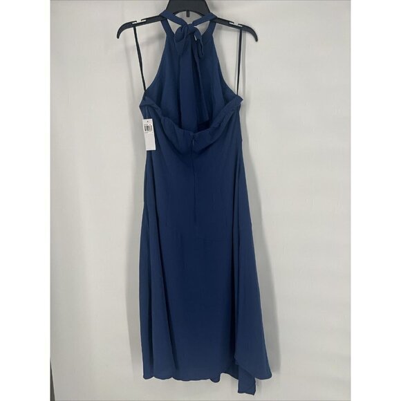 Donna Morgan Blue Midi Dress - Picture 3 of 7
